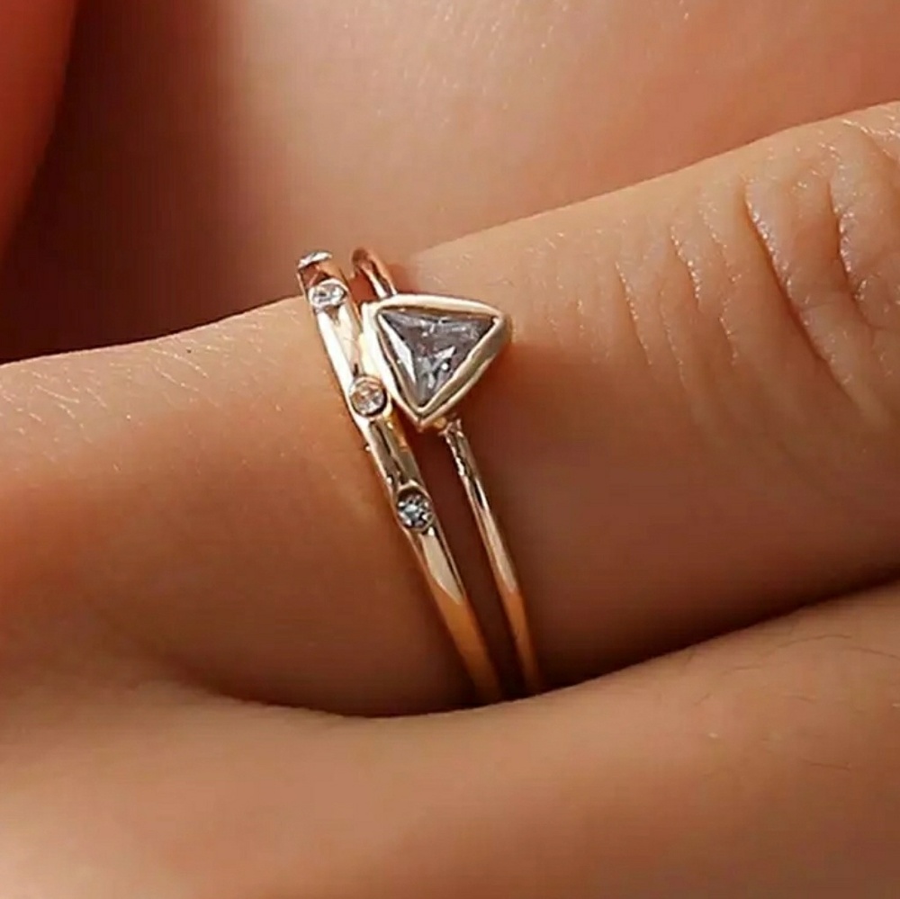 🆕Gold ring set